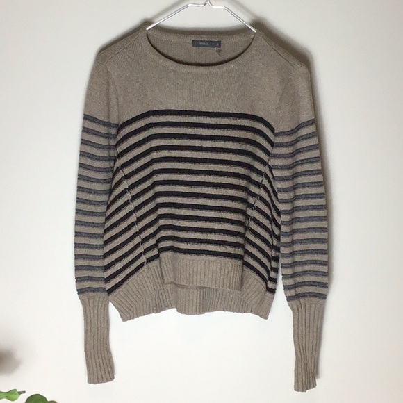 THML > Brown Striped Sweater Small - Picture 2 of 11